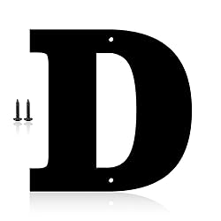 5 Inch Metal House Numbers, House Address Letters
