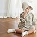 FlyingP 3Pairs Baby Anti Slip Non-Skid Socks Infant Toddler No-Show Crew Ankle Cotton Boat Socks Footsocks Sneakers 12-24 Months Baby