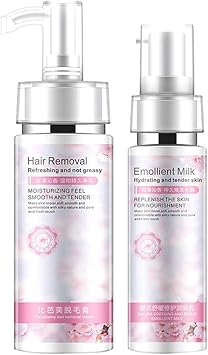 Amazon Com Capsa Hair Removal Spray Cream Set For Women Men Super