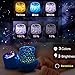 KISTRA Star Projector Night Light for Kids Bedroom (6-Films), 360°Rotating LED Starry Sky Nightlight, Table Lamp, Brightness & Color Adjust, Best Gift, XGu-005