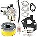 Hipa Carburetor Air Filter for Hon-da GX240 8HP GX270 9HP Engine 16100-ZE2-W71 16100-ZH9-W21 Carb 270cc Water Pump