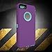 iPhone 6 Plus Case, iPhone 6S Plus Case, ToughBox® [Armor Series] [Shock Proof] [Purple | Aqua] for Apple iPhone 6 Plus Case [With Holster & Belt Clip] [Fits OtterBox Defender Series Belt Clip]