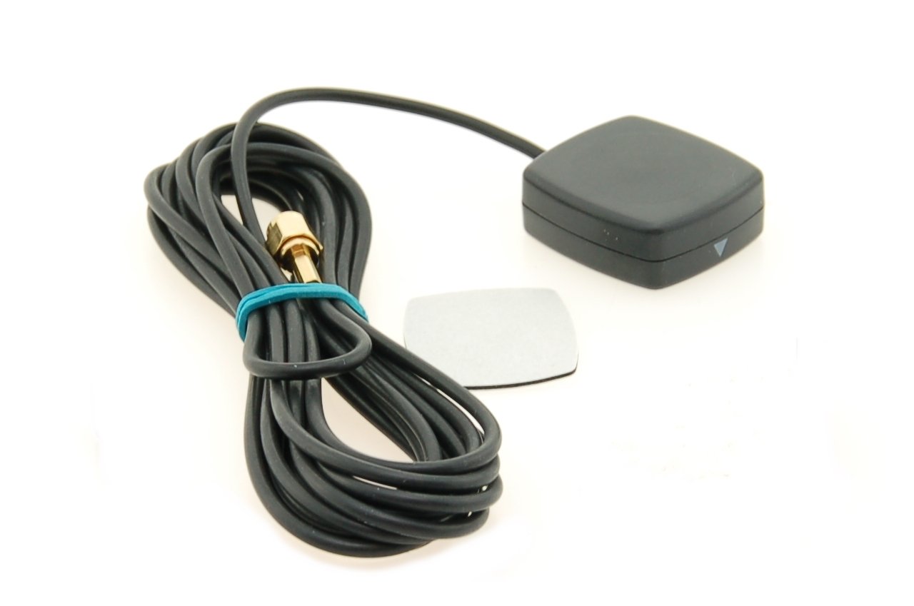 Alda PQ Antenna with magnetic stand for GPS with SMA/M plug and 3.5m (3.83 yd) cable