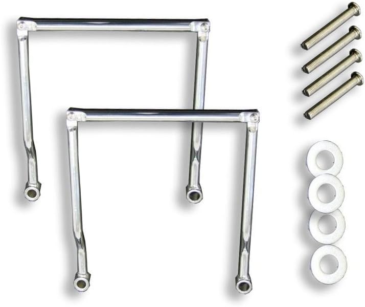 Universal Motorcycle Steel Saddlebag Support Brackets Guards For Honda Suzuki Yamaha Kawasaki