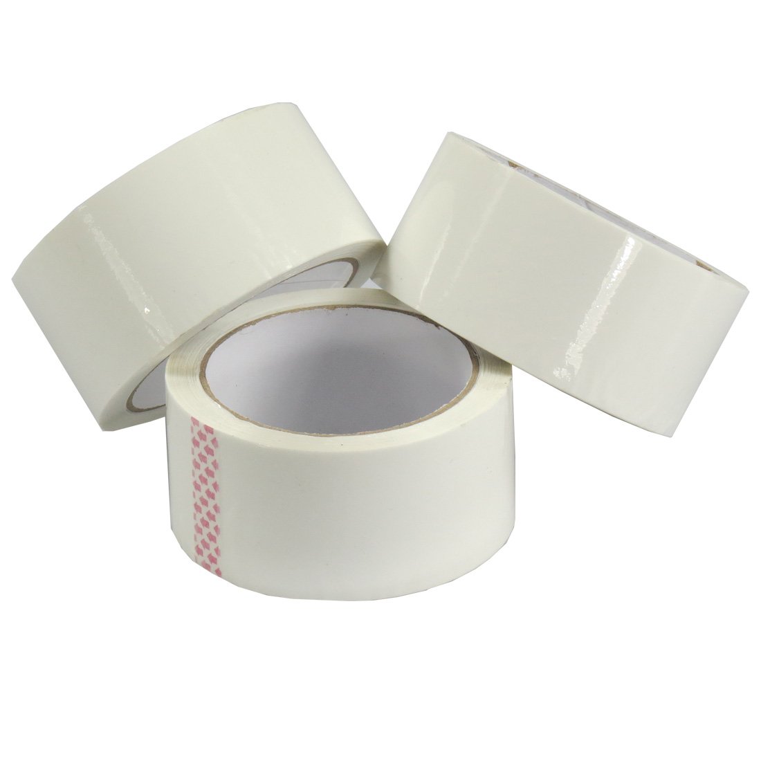 Triplast 48 mm x 66 m Low Noise Packing Parcel Tape - White (Pack of 36)