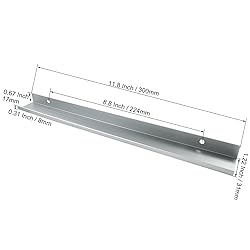 Cionyce 6 Pack Hidden Cabinet Pulls 11.8"/300mm
