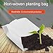 PinnacleT1 Non-Woven Grow Bags, 100 Pcs Seedlings Starter Bags Biodegradable Garden Plant Pots Planters Planting Transplant Grow Pouch Nursing Growing Pouch Home Garden Supplythumb 3