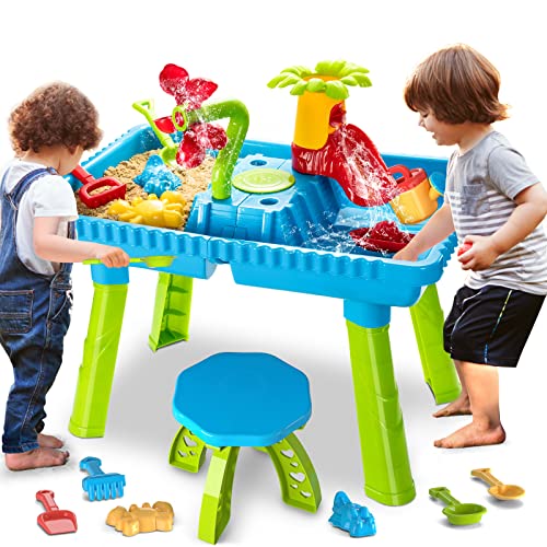 TEMI Sand Water Table Outdoor Toddler Activity