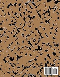 Notebook: Leopard Print Composition Notebook