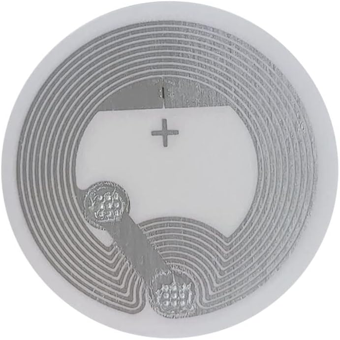 FONGWAH NTAG213 NFC Blank Tag Stickers Rewritable 144 Bytes 25mm Compatible NFC