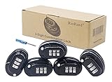 RioRand 3-Digit Combination Gun Lock Fits Pistols, Rifles, Shotguns (Pack of 5)