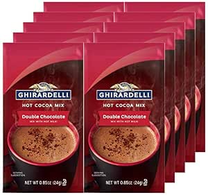 (24g) Hot chocolate Mix-ghirardelli dbl choc 0.85oz (747599620065)
