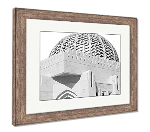 Ashley Framed Prints In Oman Muscat The Old Mosque Minaret And Religion In Clear Sky Wall Art Home Decoration Black White 34x40 Frame Size Rustic Barn Wood Frame Ag5593636 Buy Online In Aruba
