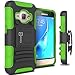 Galaxy Express 3 Holster Case, CoverON [Explorer Series] Holster Hybrid Armor Belt Clip Hard Phone Cover For Samsung Galaxy Express 3 Holster Case - Green Neon