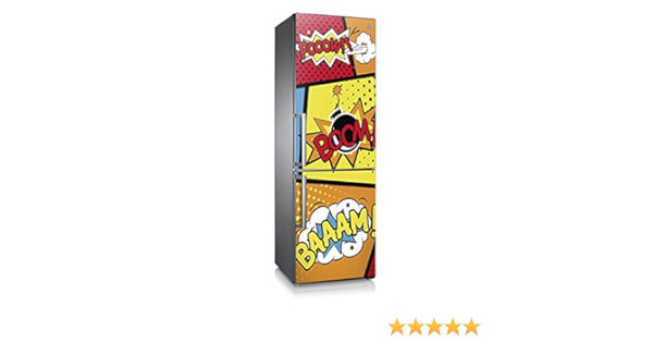 Vinilo para nevera | Stickers Fridge | Pegatina Frigo | Boom (185x70)