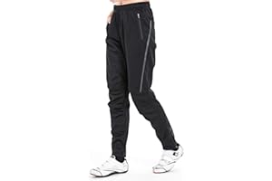CATENA Women's Outdoor Windproof Cycling Pant Winter Fleece Thermal Athletic Long Pants for Snow Running Hiking