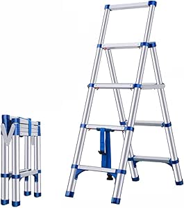 Folding ladder Escalera doméstica Escalera telescópica Plegable