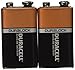 Duracell Coppertop Alkaline Batteries 9V - 8 pk