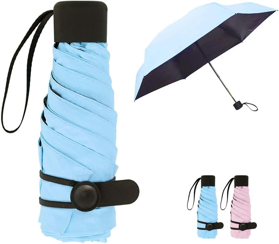SLTAXAR Mini Parapluie Pliant 8 Caes De Support Mini Parapluie