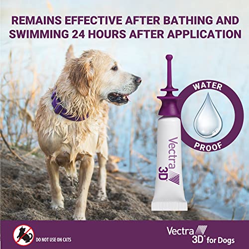 VECTRA 3D for Dogs Flea, Tick & Mosquito Treatment & Prevention for
