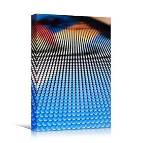 signwin Canvas Wall Art Dotted Patterns Colorful Geometric...