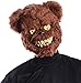 Brown Scary Teddy Bear Mask