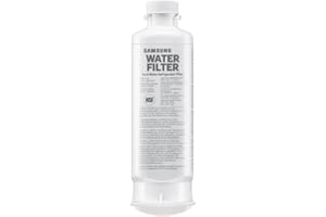 Samsung HAF-QIN/EXP Genuine Refrigerator Water Filter, Reduces 99% of Harmful Contaminants for Clean, Clear Drinking Water, 6-Month Life, Easy Install, Pack of 1