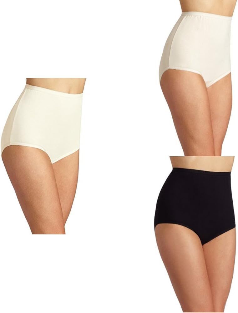 Vanity Fair Women's Underwear Perfectly Yours Traditional Cotton Brief Panties at  Women’s Clothing store