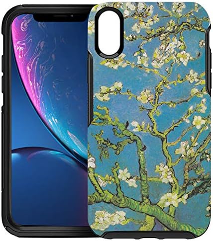 Teleskins Protective Designer Vinyl Skin Decals/Stickers Compatible with Otterbox Symmetry iPhone Xs Max Case -Vincent Van Gogh Almond Blossoms Design Patterns - only Skins and not Case