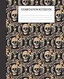 Composition Notebook: Gothic Vampire Spells Pattern College Ruled Notebook Lined School Journal