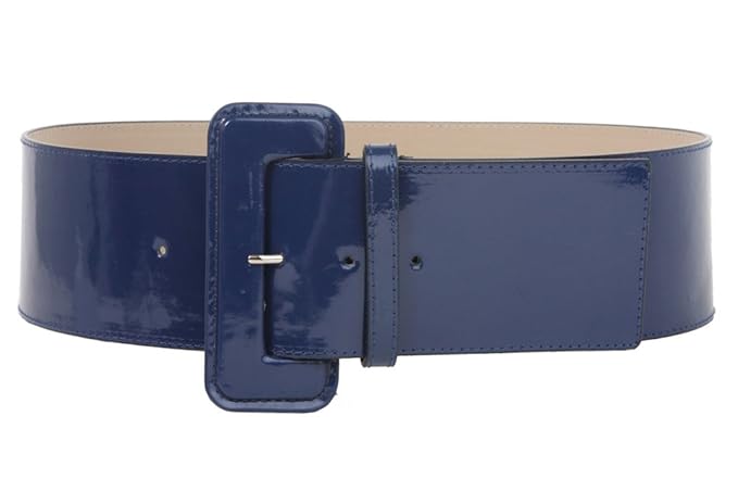 navy blue womens belt