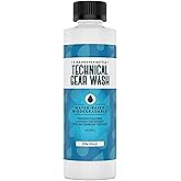 [5 Loads] Technical Gear Wash Performance Detergent for Renewed Clothing Appearance - Concentrated & Safe Jacket Detergent to Maintain DWR Gear - Water Repellent Wash for Clothing - USA Made - 8 oz