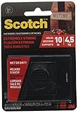 SCOTCH Fasteners Extremely Strong Holds 10lb, 4.5Kg