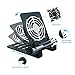 Phone holder Stand for Nintendo Switch Multi-Angle Phone Tablet Video Game Holder Dock for iPhone 8 7 6 Plus 5 5c Accessories iPad Universal for All Other Tablets Phones Black