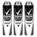 Degree Men Antiperspirant Deodorant Dry Spray, Black & White Fresh 3.8 oz, 3 Count