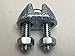 Wire Rope Clamp 1/8 inch 12 Pack Zinc Plated - Wire Rope Clip - Wire Cable Clamps - Yardware etcetera