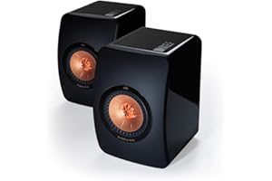 KEF LS50 Mini Monitor - High Gloss Piano Black (Pair)