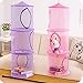 Goldenvalueable Hanging Mesh Space Saver Bags Organizer 3 Compartments Toy Storage Basket for Kids Room organization mesh hanging bag 2 Pcs Set, Pink and Purple