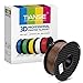 TIANSE Brown PLA 3D Printer Filament, 1.75mm Diameter Tolerance +/- 0.03 mm, 2.2lb Spool