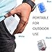 YEEHO Pill Case - Portable Supplements Tablet Container Box with 10 Compartments - Medicine Capsule Vitamin Foldable Organizer Dispenser Holder Storage for Travel Trip Pocket Purse - Clear Black