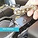 Key Organizer - Smart & Compact Key Holder | 2-24 Keys | 5 in 1 Multitool: Keychain, LED Light, Bottle Opener, Mini Wrench & Smartphone Stand + Key Loop & Expansion Pack (Gold)