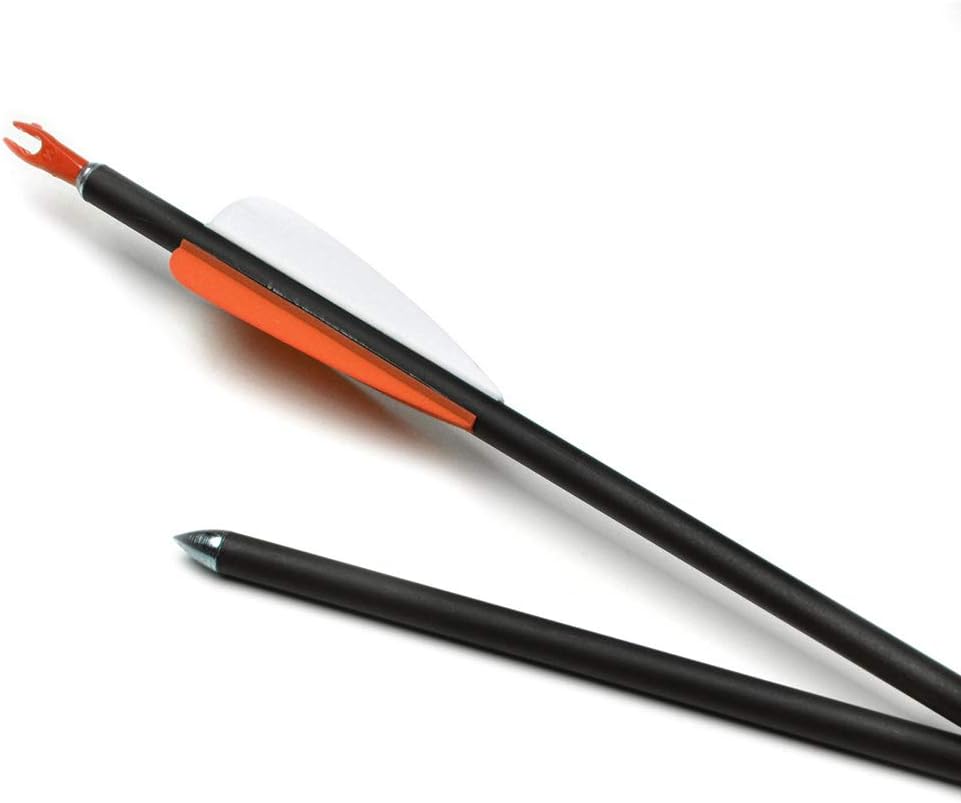 ANTISR 30" Carbon Arrows OD.275 with Interpolated Tips and Anti-Nail Nock for Compound & Recurve Bow(Pack of 12) : Sports & Outdoors