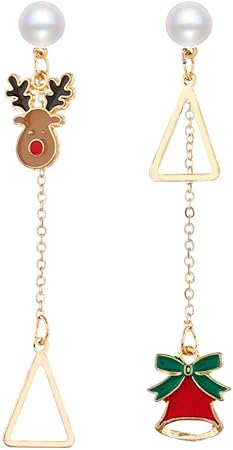 Immagini Di Natale Semplici.Zentto Orecchini Pendenti A Tema Natalizio Da Donna Set Ornamenti Natalizi Orecchini A Sfera Per Capelli In Lega Di Natale Semplici Amazon It Casa E Cucina