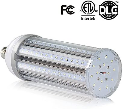 LVL LED Corn Light Bulb, 45W E26 Base 4500LM Daylight 5000K ,for Garage Workshop Street Lamp Post Lighting Factory Warehouse High Bay