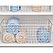 iDesign Classico Wire Storage Basket, Satin Silver, 16 x 9 x 6 Inch, 1 Piece