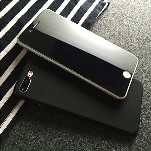 iPhone 8 Plus / 7 Plus Screen Protector Privacy Tempered Glass,[Case Friendly] Renrencoo [2 Pack] Privacy Screen Protector Anti-Spy Screen Premium Anti-Scratch/Fingerprint, Easy Install