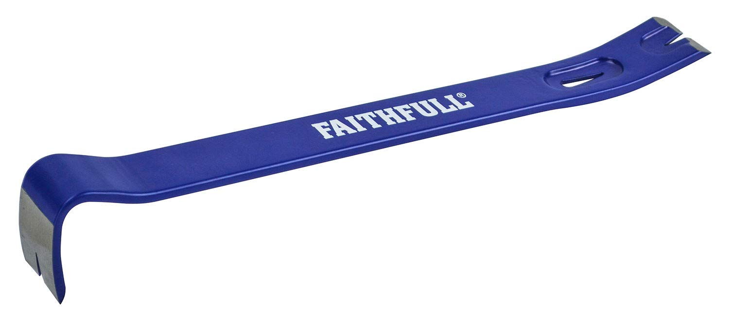 Faithfull FAIUBAR Utility Bar 375 mm (15 Inch), Silver