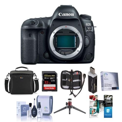 Canon-EOS-5D-Mark-IV-DSLR-Body-with-Canon-Log-Bundle-with-32GB-U3-SDHC-Card-Camera-Case-Table-Top-Tripod-Cleaning-Kit-Memory-Wallet-Screen-Protector-Card-Reader-Software-Package
