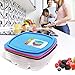 Happy Lunchboxes 4-compartment Leak Proof Bento Lunch Box Containers for Adults - Set of 4 (Large)