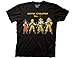 Ripple Junction Dragon Ball Z Goku Saiyan Evolution Adult T-Shirt Medium Black